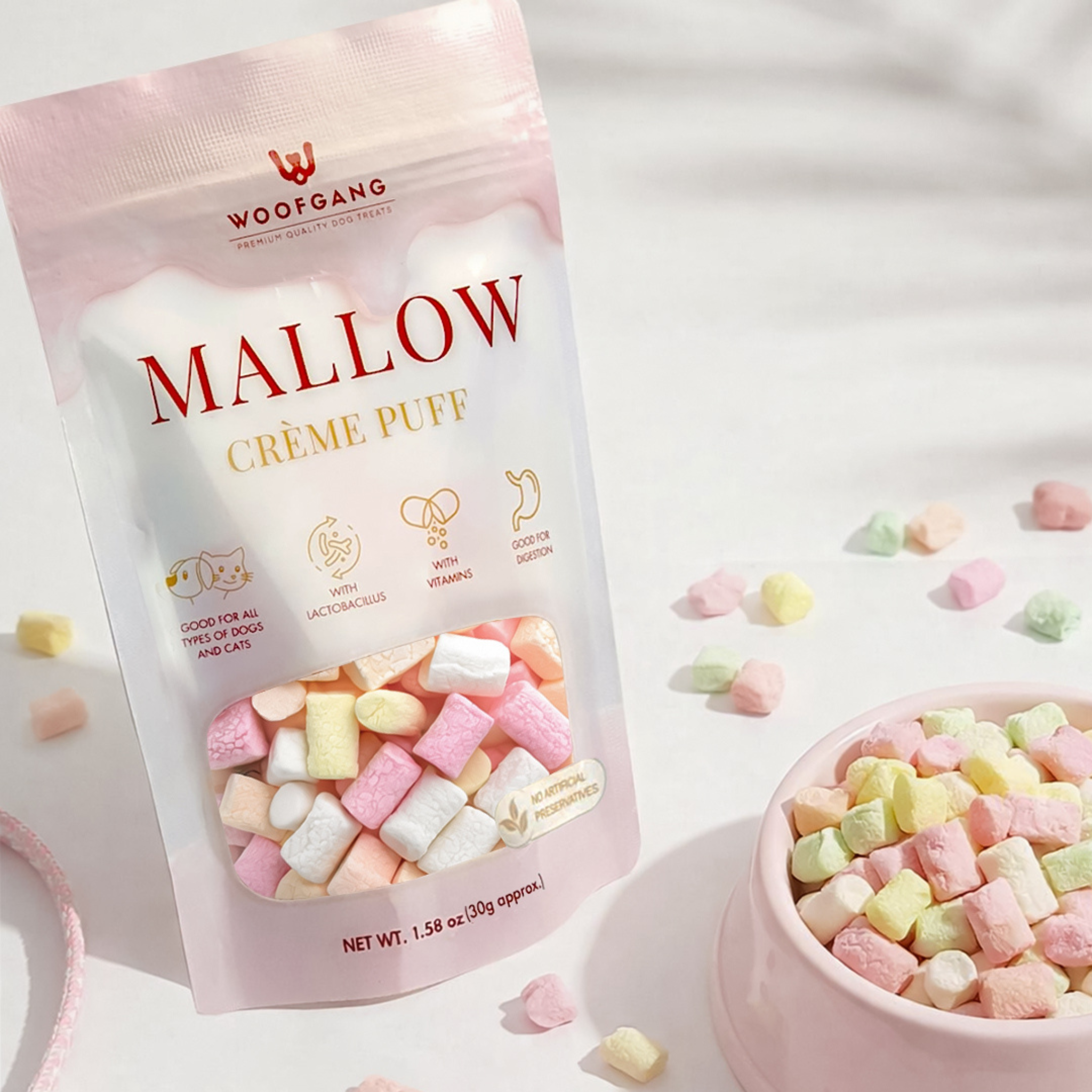 Woofgang Mallow Créme Puff