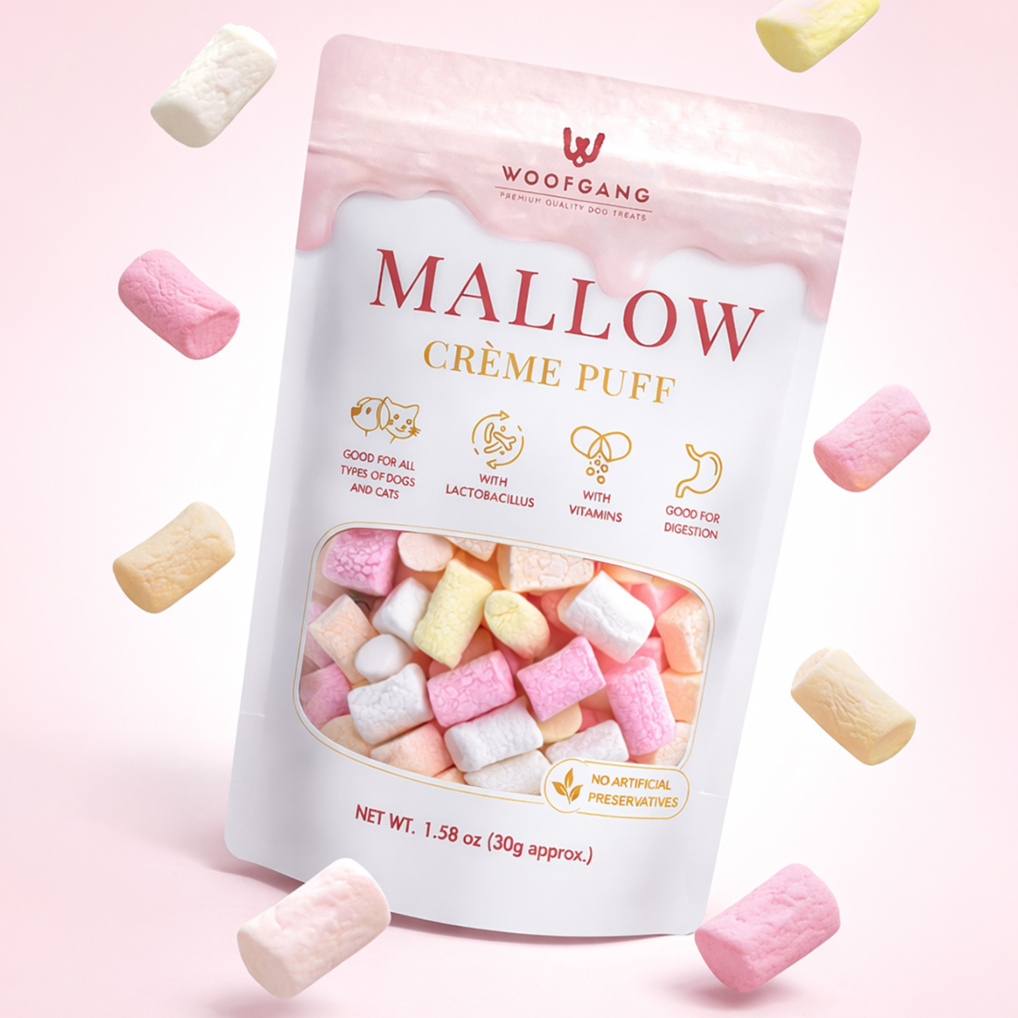 Woofgang Mallow Créme Puff